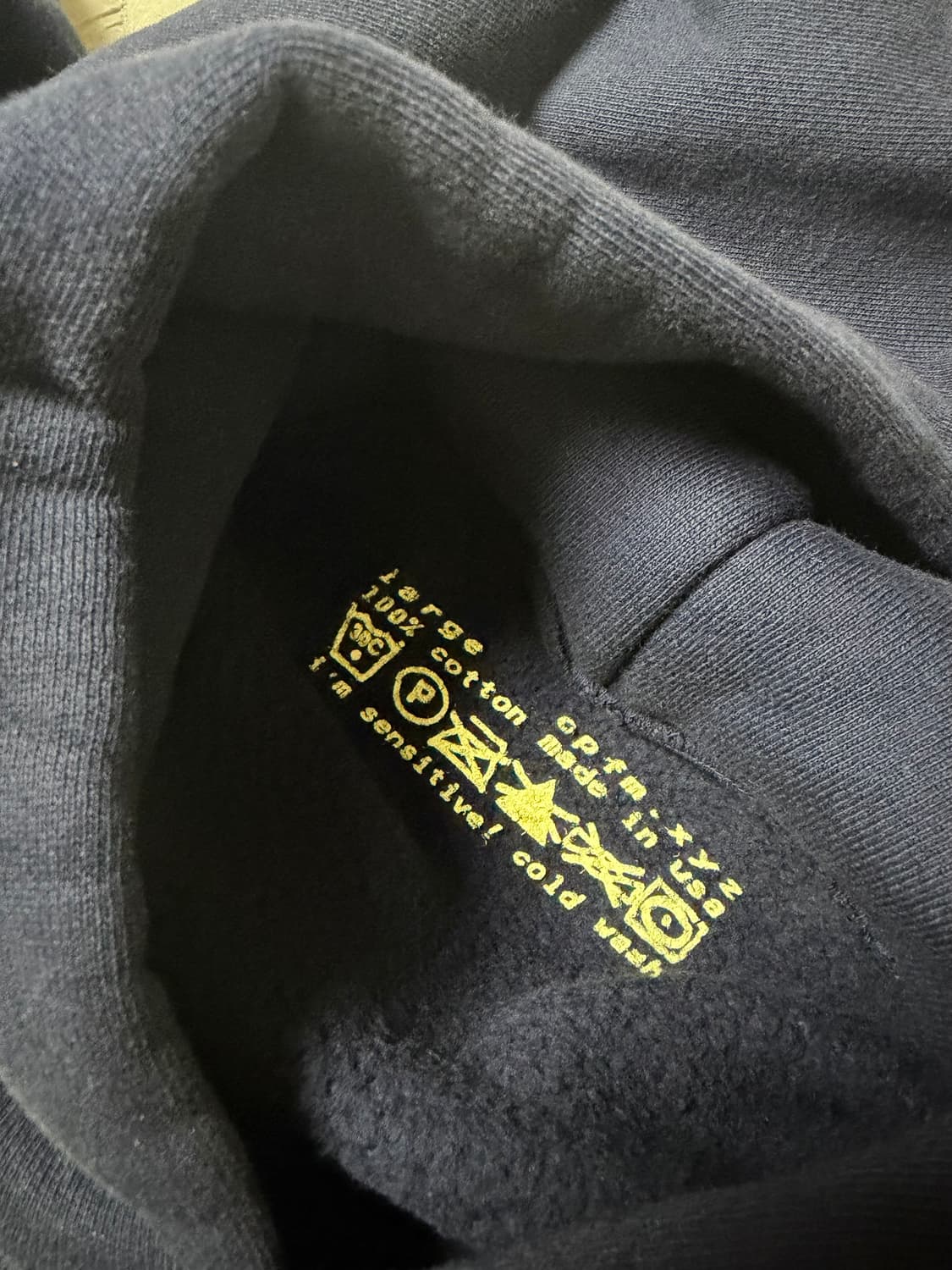 (L) cpfm 본어게인 후드 네이비 상품이미지6