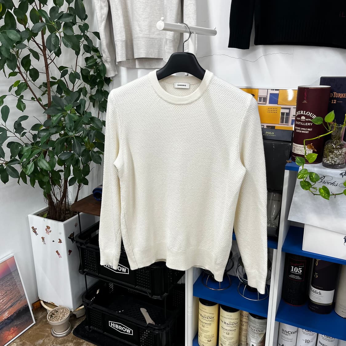 산드로 우먼 부클레 니트 M 상품이미지1