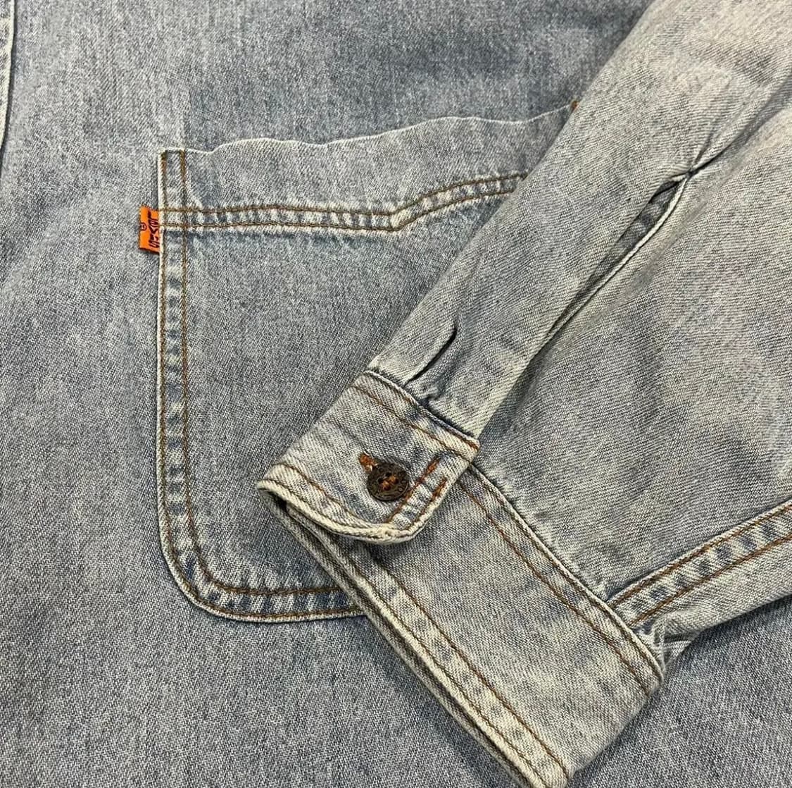 00s Levis 오랜지탭 데님 셔츠 (110) 상품이미지2