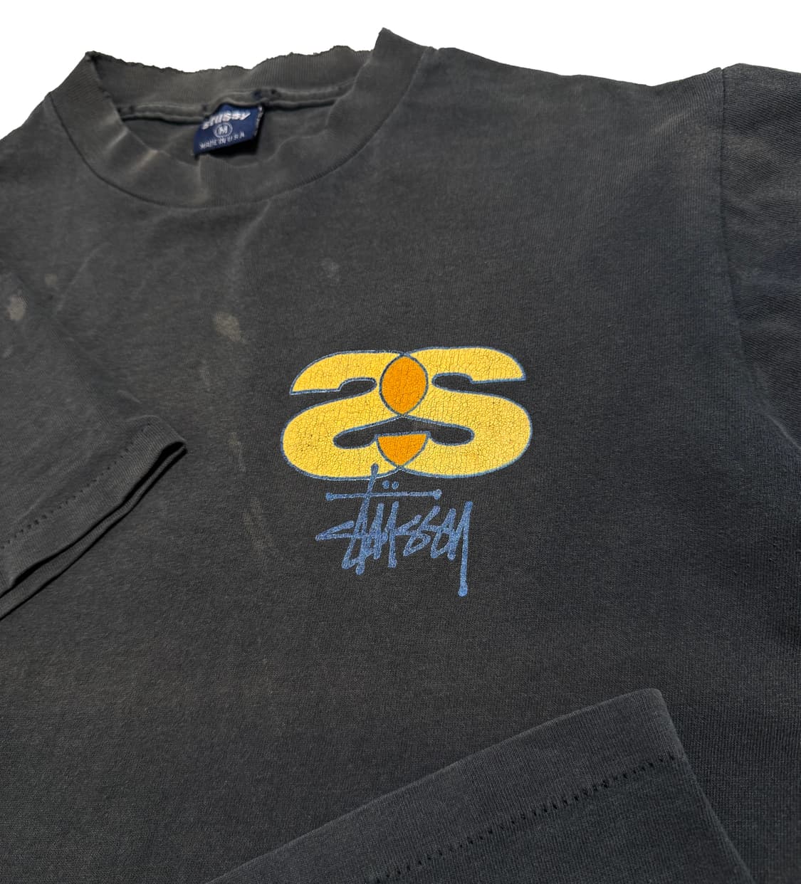 90’s 올드 스투시 ss 링크 티셔츠 상품이미지2