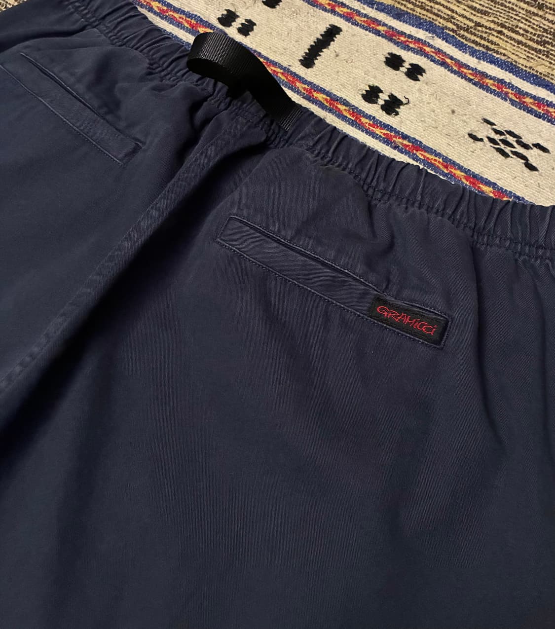 (XL~2XL)그라미치 코튼 퍼티그 루즈 테이퍼드 팬츠 네이비 상품이미지7