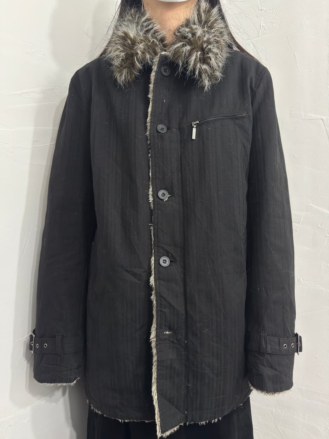 louis chavlon fur detail jacket 상품이미지1