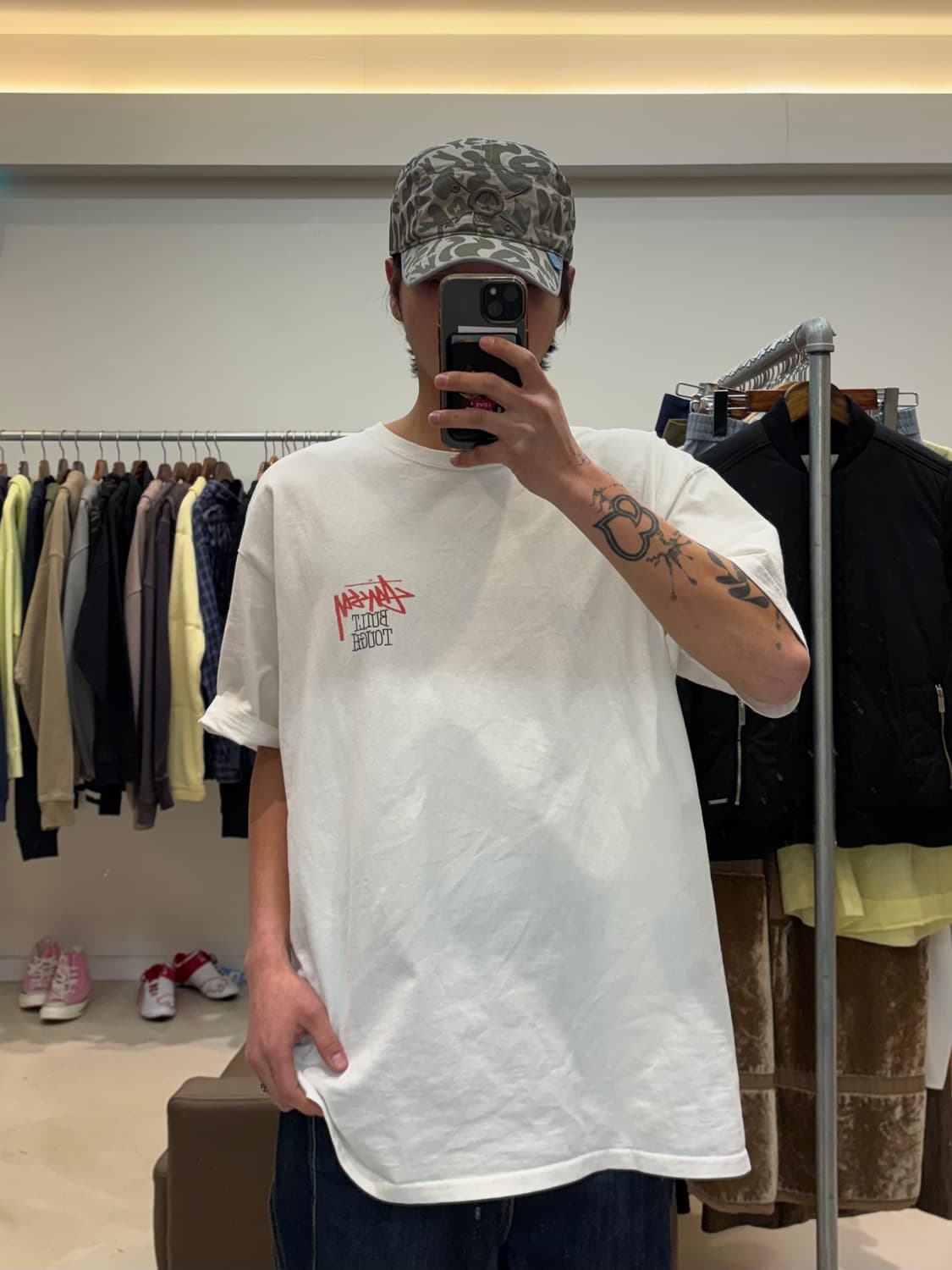 스투시 빌트 터프 곰돌이 반팔 티셔츠 상품이미지8