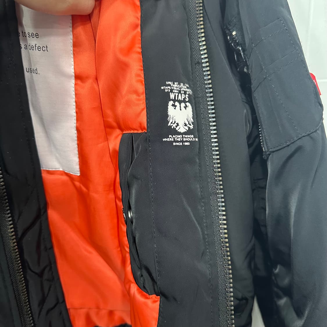 더블탭스 MA-1 항공점퍼 상품이미지4