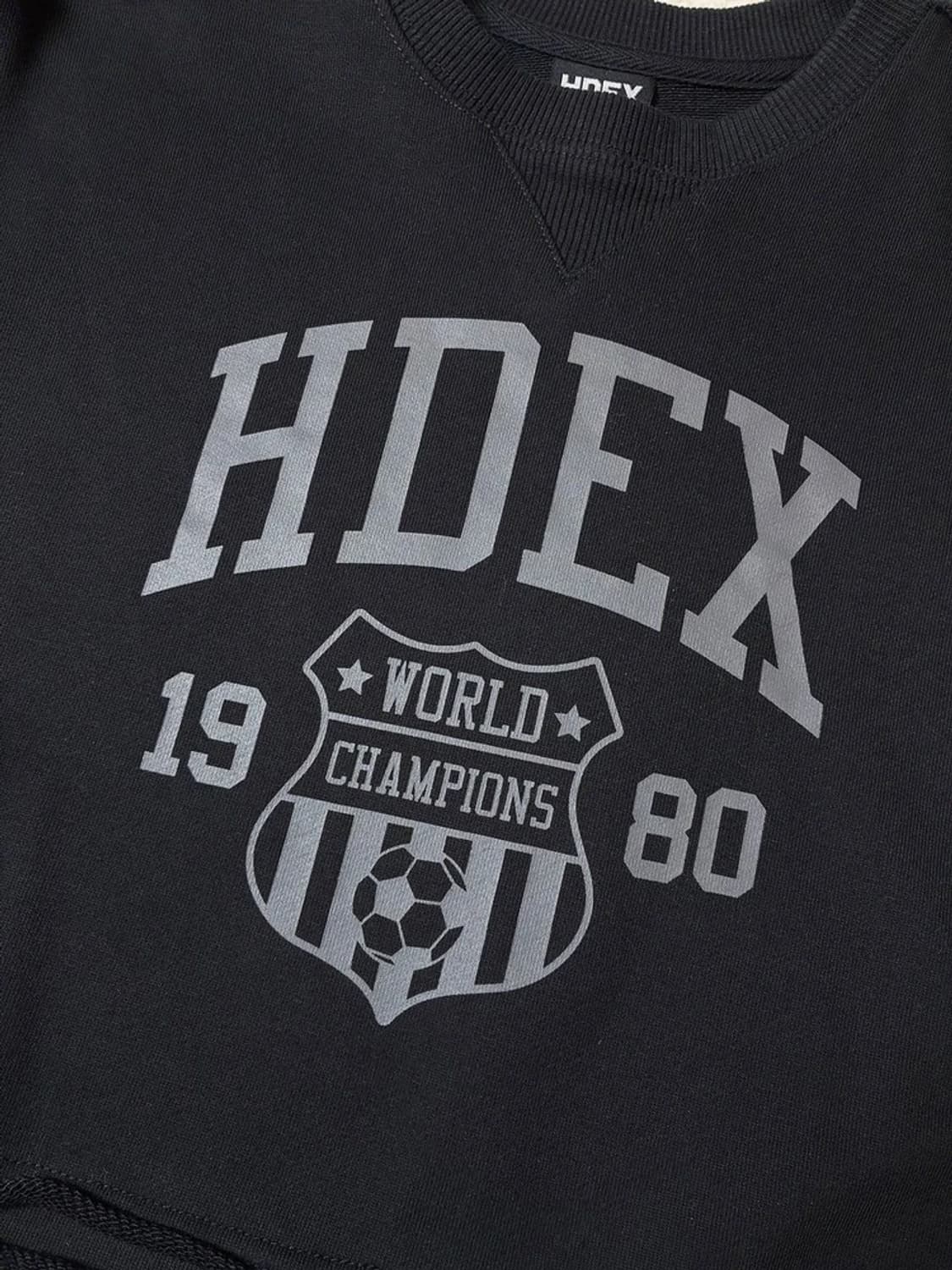 HDEX 우먼스 바시티 크롭 맨투맨 PN7409 상품이미지3