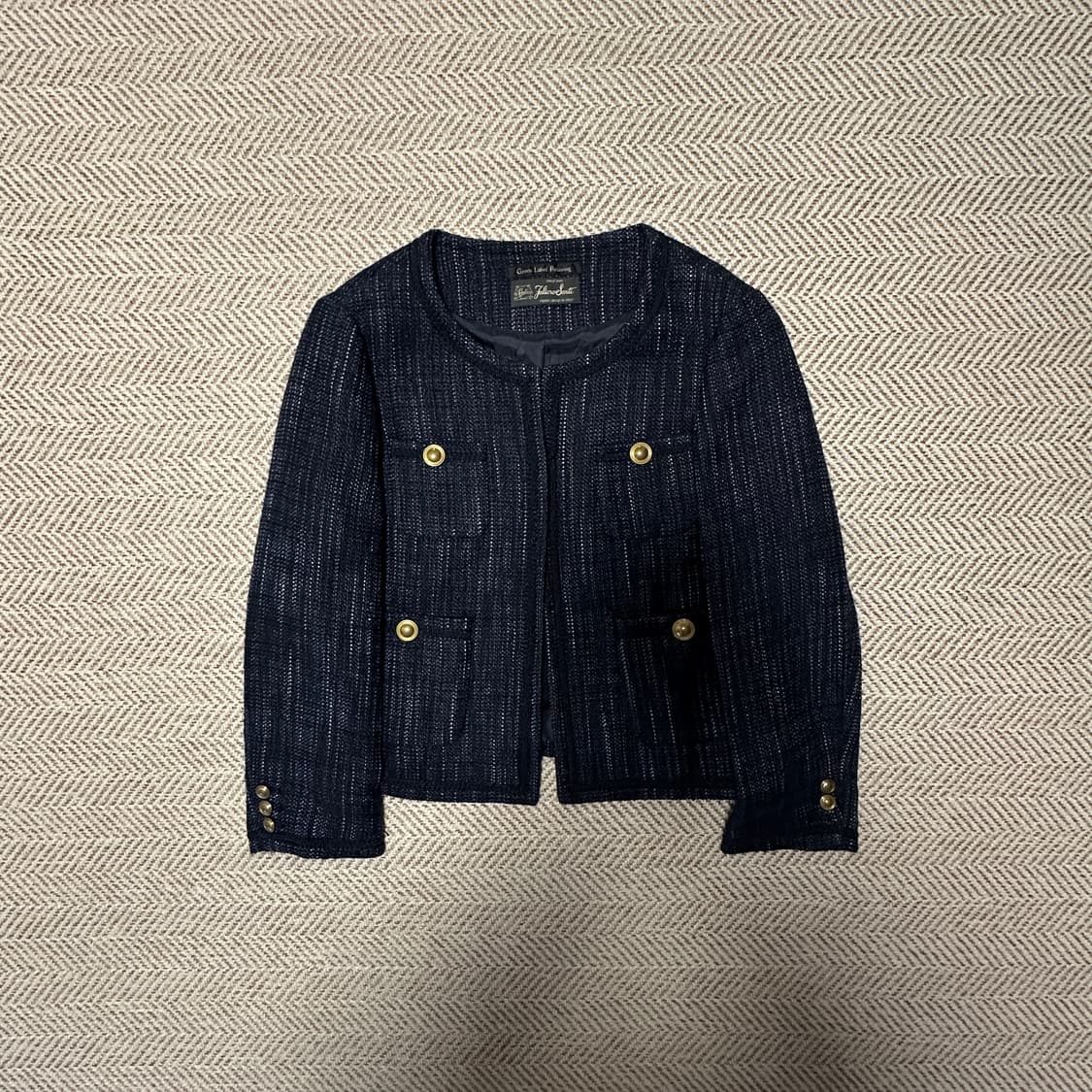 UNITED ARROWS italy fabric tweed jacket 상품이미지1