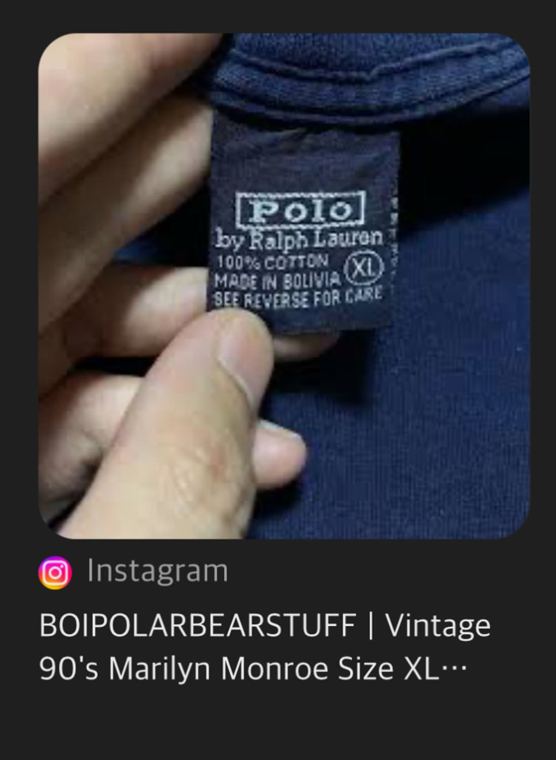 90년대 폴로 랄프로렌 베이스볼 셔츠 상품이미지6