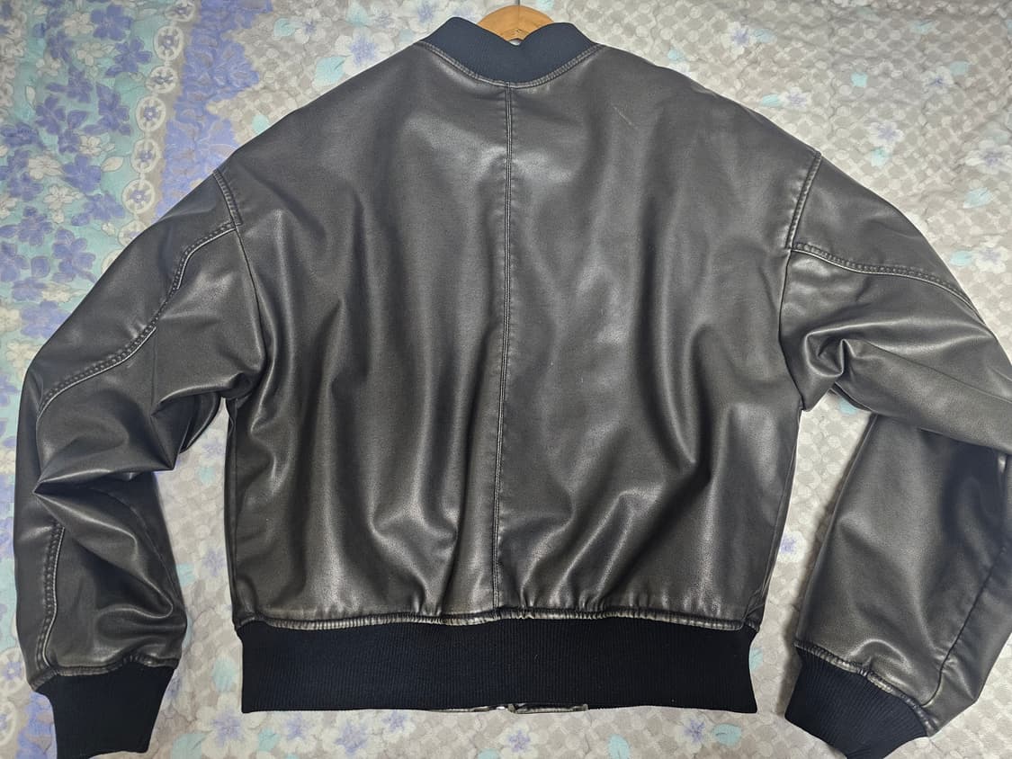 자라 남성 빈티지 가죽자켓 110 상품이미지3