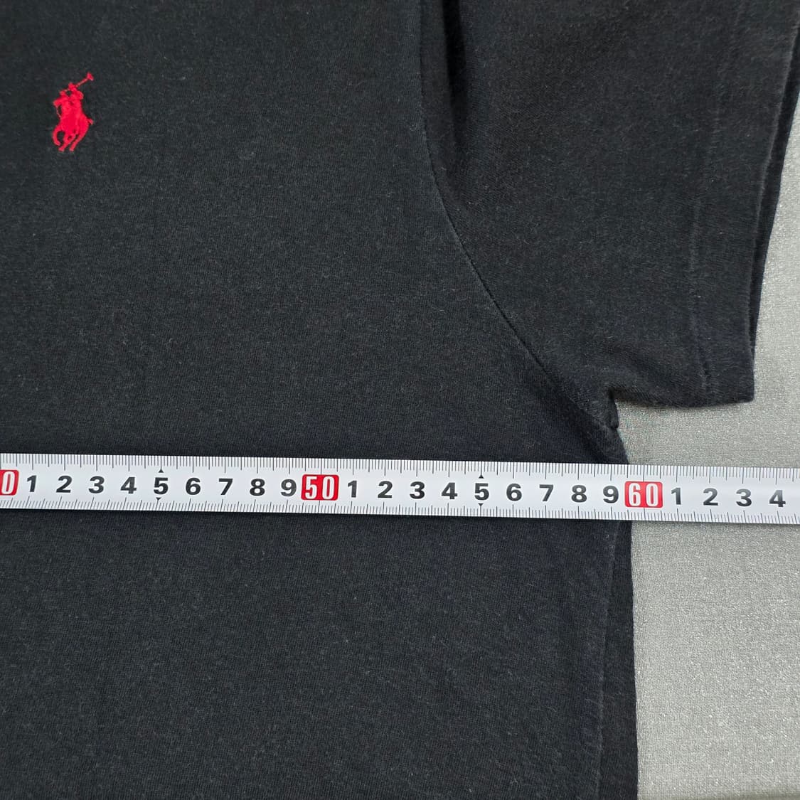 XL 폴로 랄프로렌 싱글스티치 블랙 반팔 티셔츠 상품이미지7