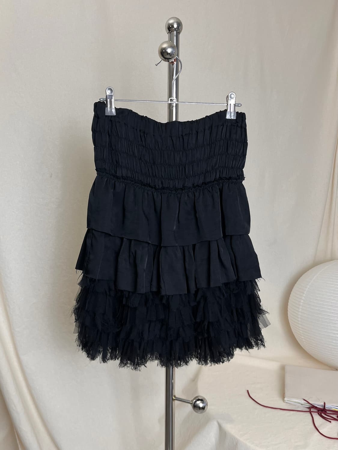 Frill Layered Mini Skirt (Made in Japan) 상품이미지3