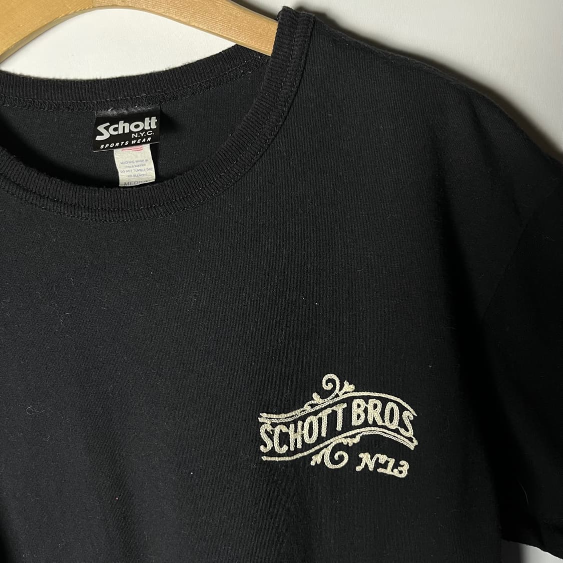 [Schott] 쇼트 체인스티치 반팔티셔츠 상품이미지3