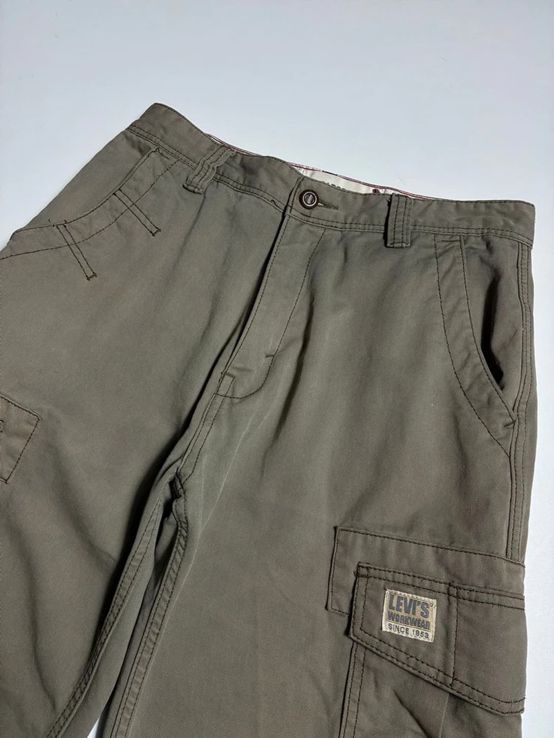 리바이스 00's 로고 패치 워크 카고 반바지 R2202 상품이미지2