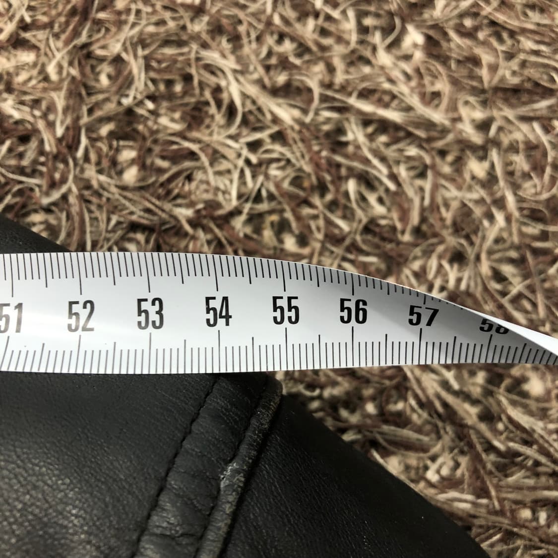 L 빈티지 소가죽 봄버 레더 자켓 상품이미지8