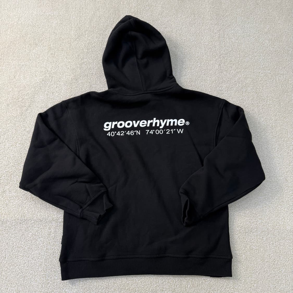 M 그루브라임 오버핏 후드티 0121T1 상품이미지2