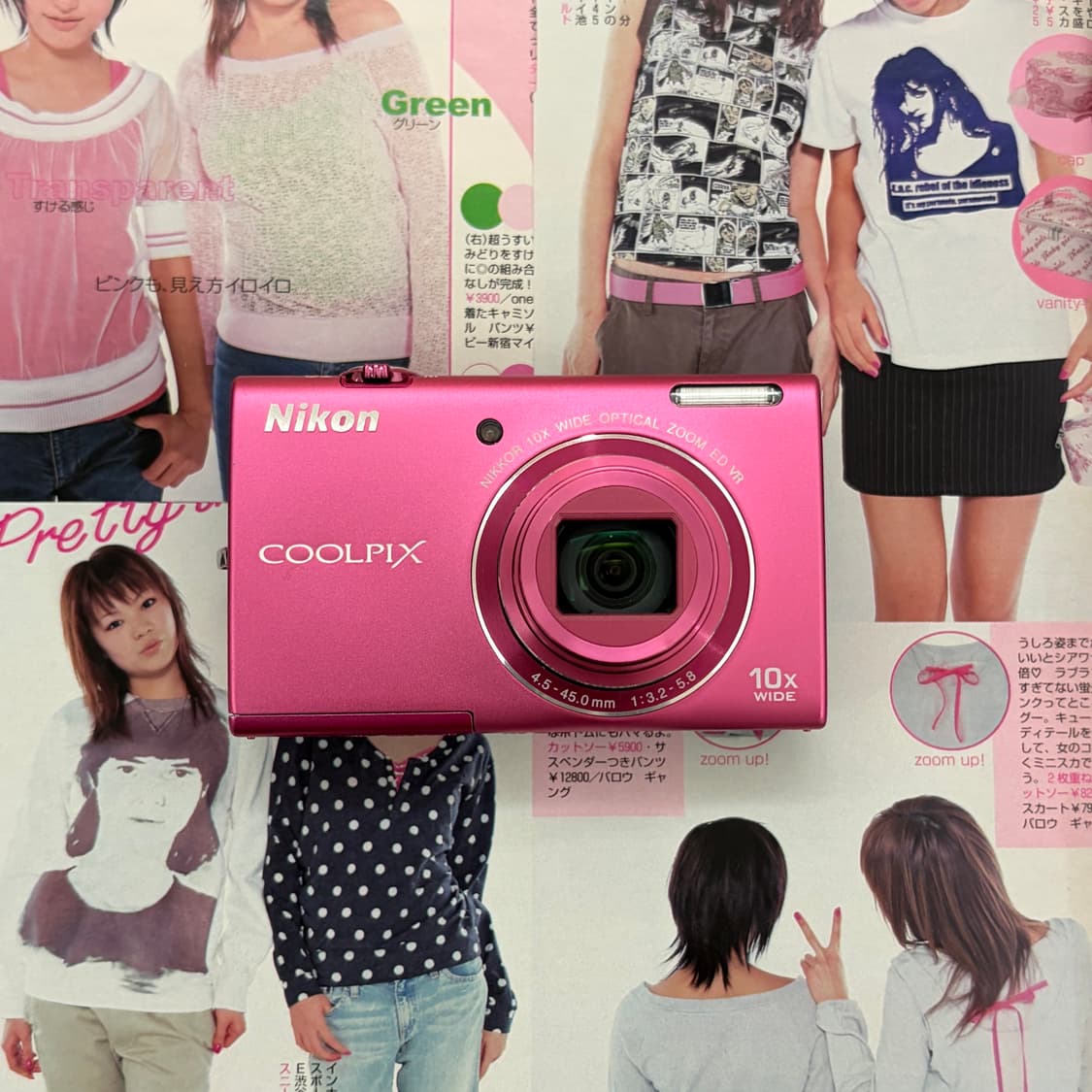 작례⭕️니콘 쿨픽스 Nikon CoolPix S6200 핫핑크 빈티지디카 상품이미지3