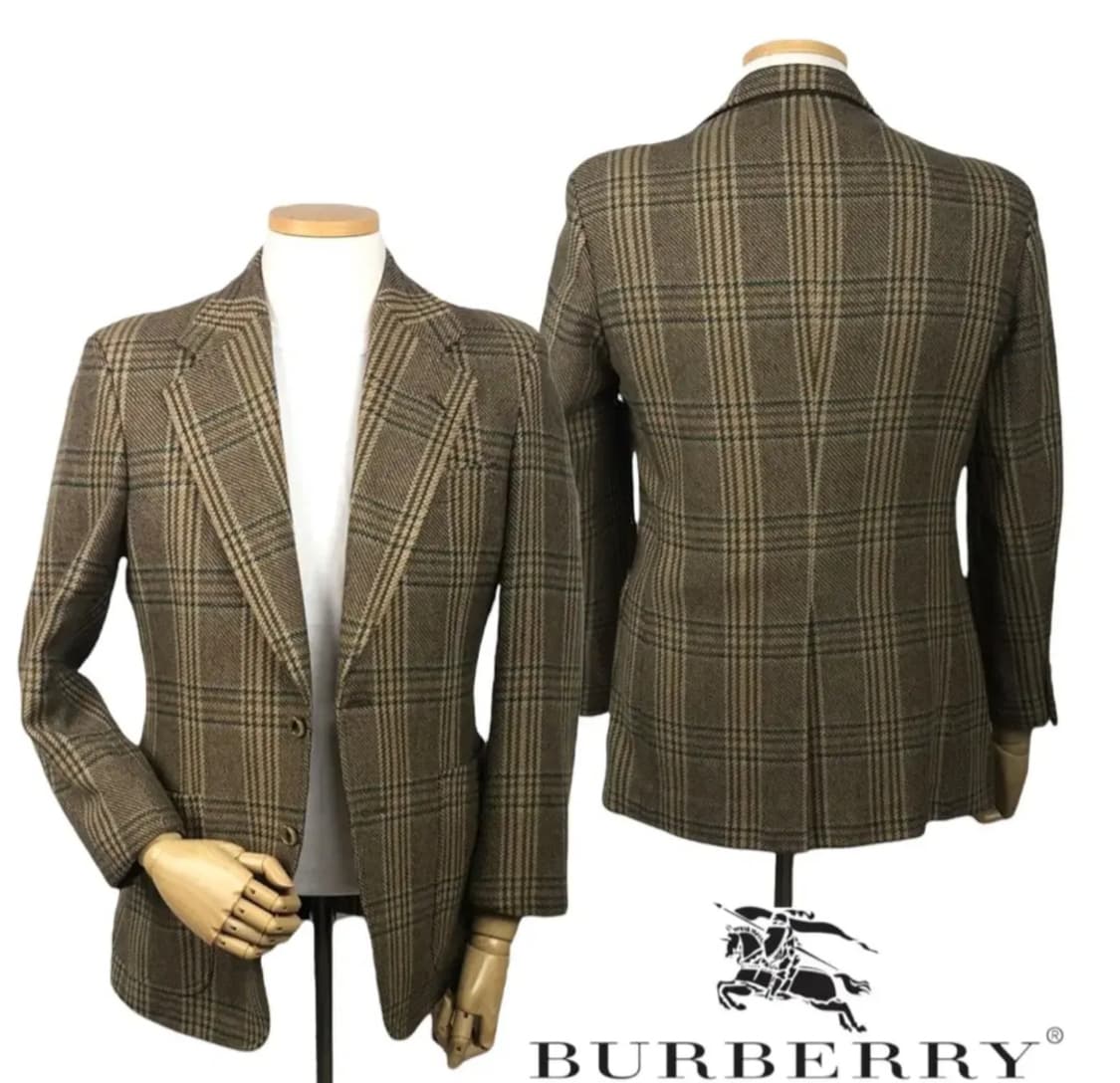 (m) 90s 버버리 블레이저자켓 burberry 버버리빈티지 체크자켓 상품이미지1