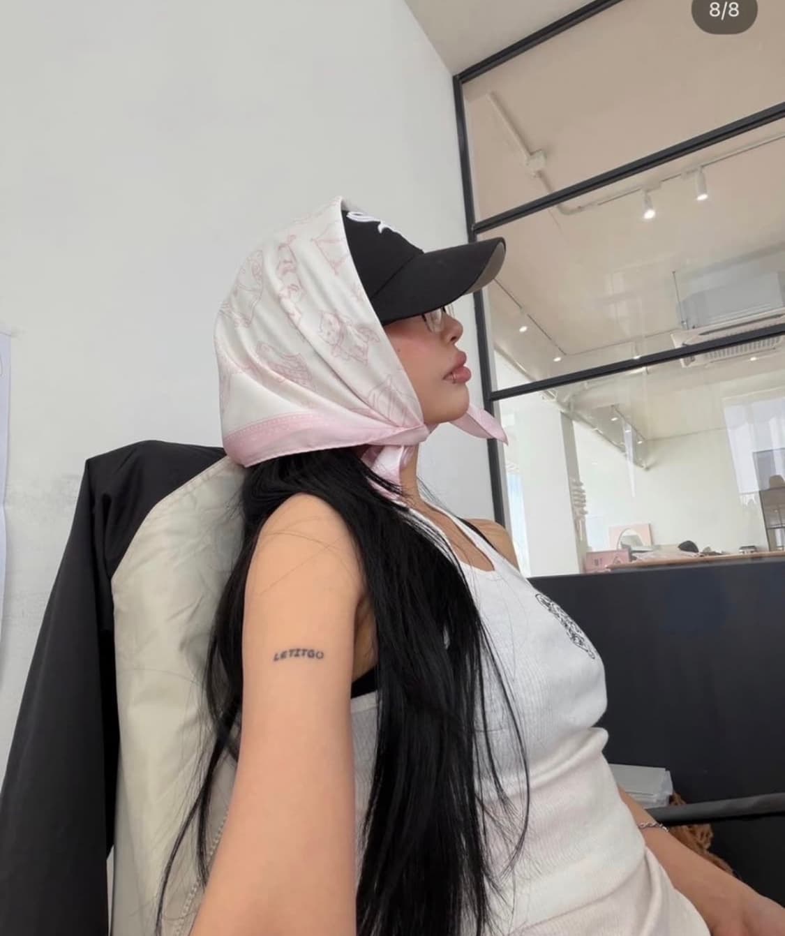 쓰리타임즈 스카프 상품이미지2
