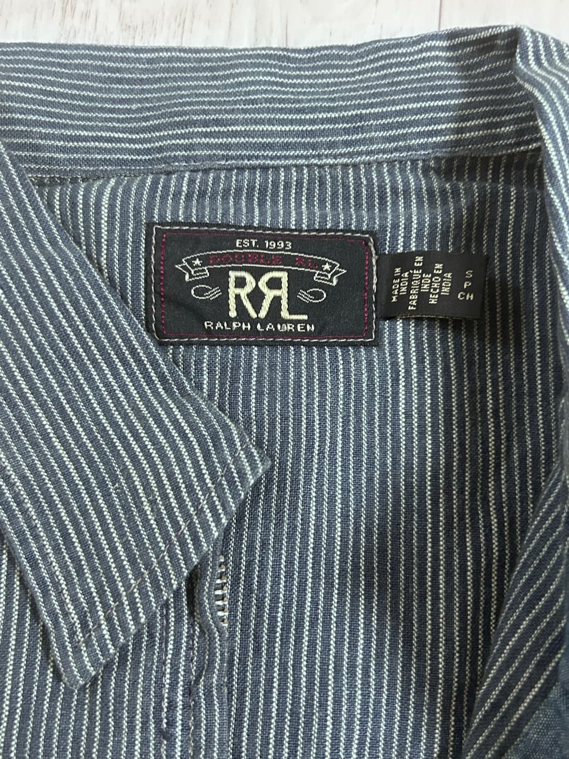 RRL 더블알엘  스트라이프 린넨 자켓 S 상품이미지3