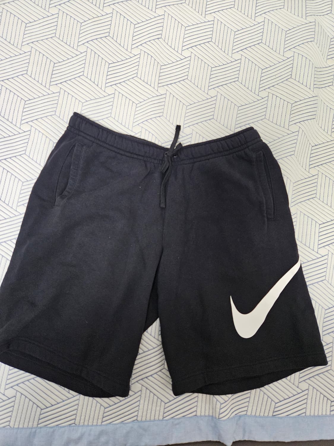 나이키 스우시 블랙 반바지 xl 상품이미지1