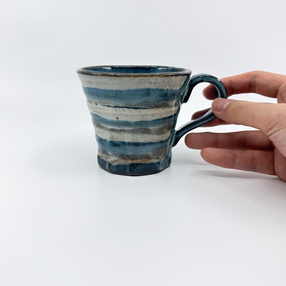 미노야키 스트라이프 머그잔 상품이미지3