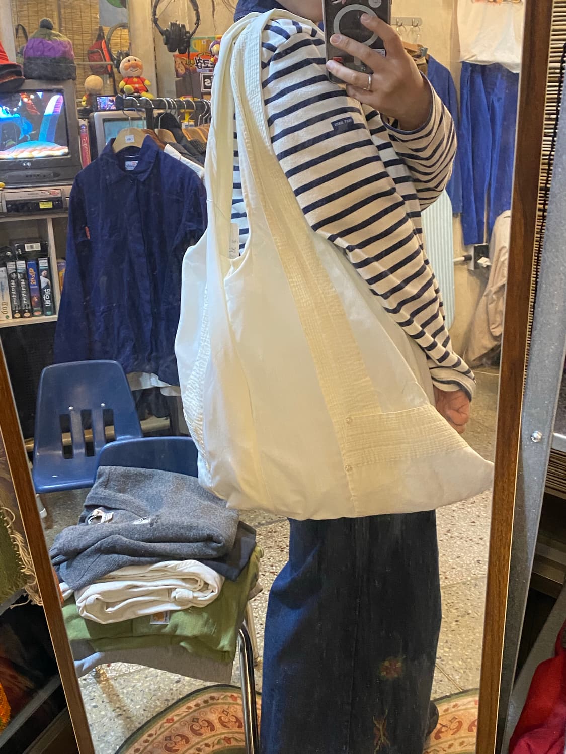 쿠바셔츠 리싸이클링 에코백 상품이미지2