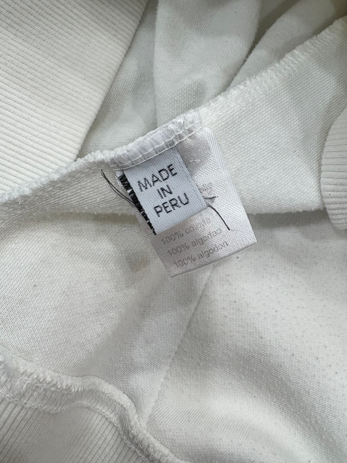 라코스테 후드티 화이트 상품이미지5