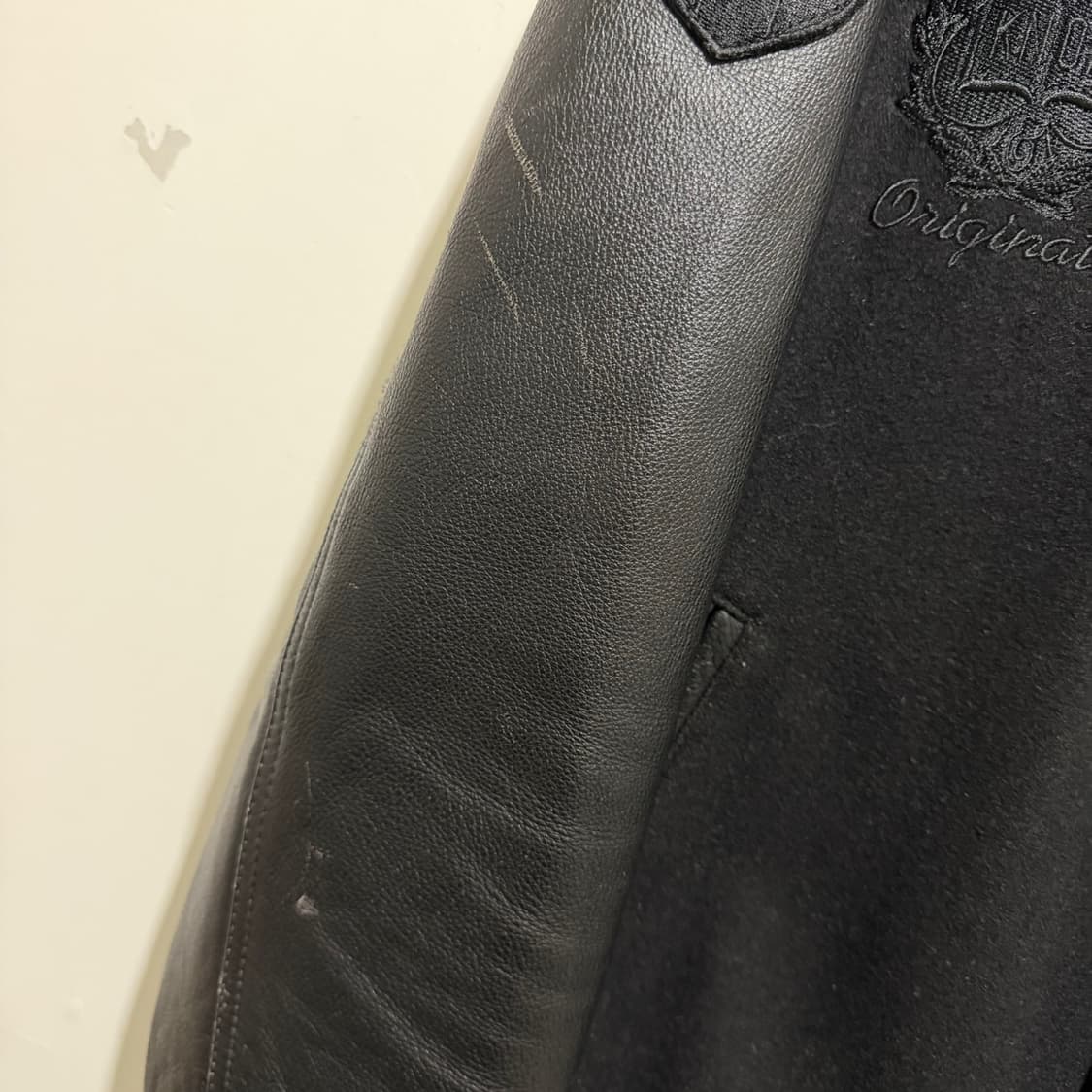 나이키 코비 디스트로이어 레더 바시티자켓 상품이미지5