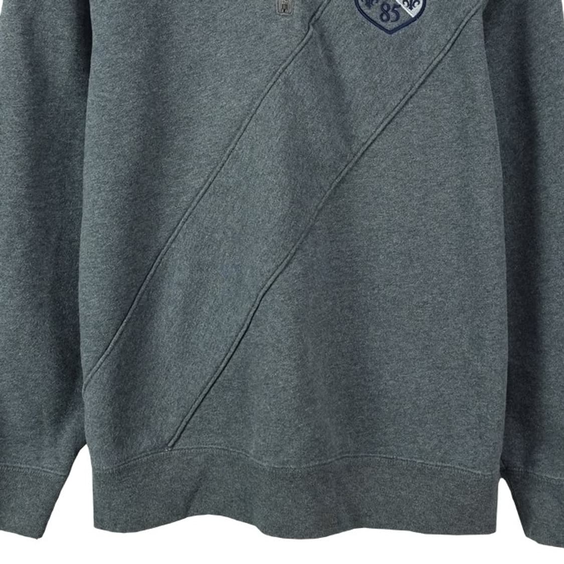 [타미힐피거] 하프집업 반집업 맨투맨 챠콜 M19923 상품이미지5