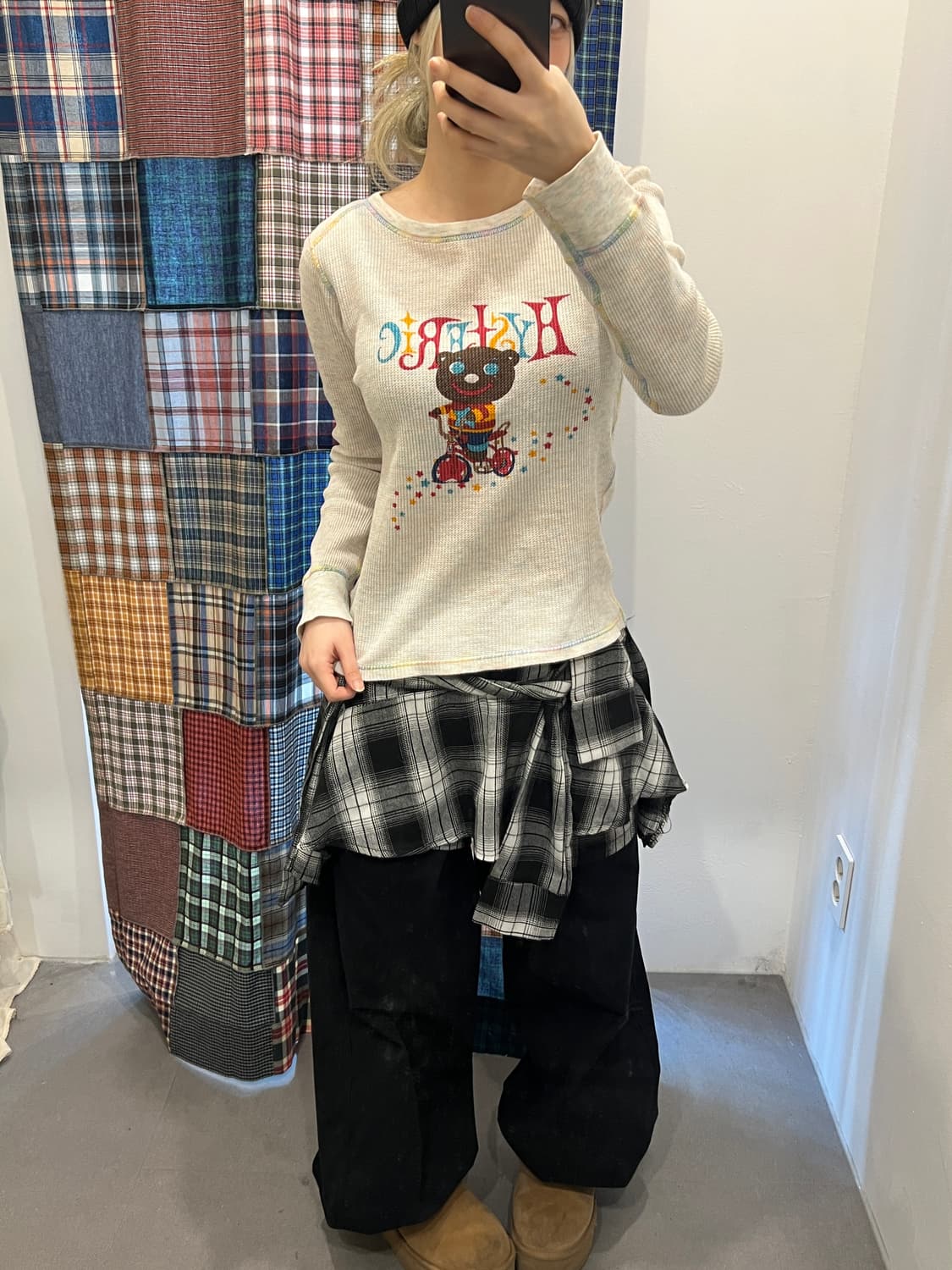 히스테릭 글래머 베어 아카이브 라인 롱슬리브 상품이미지5