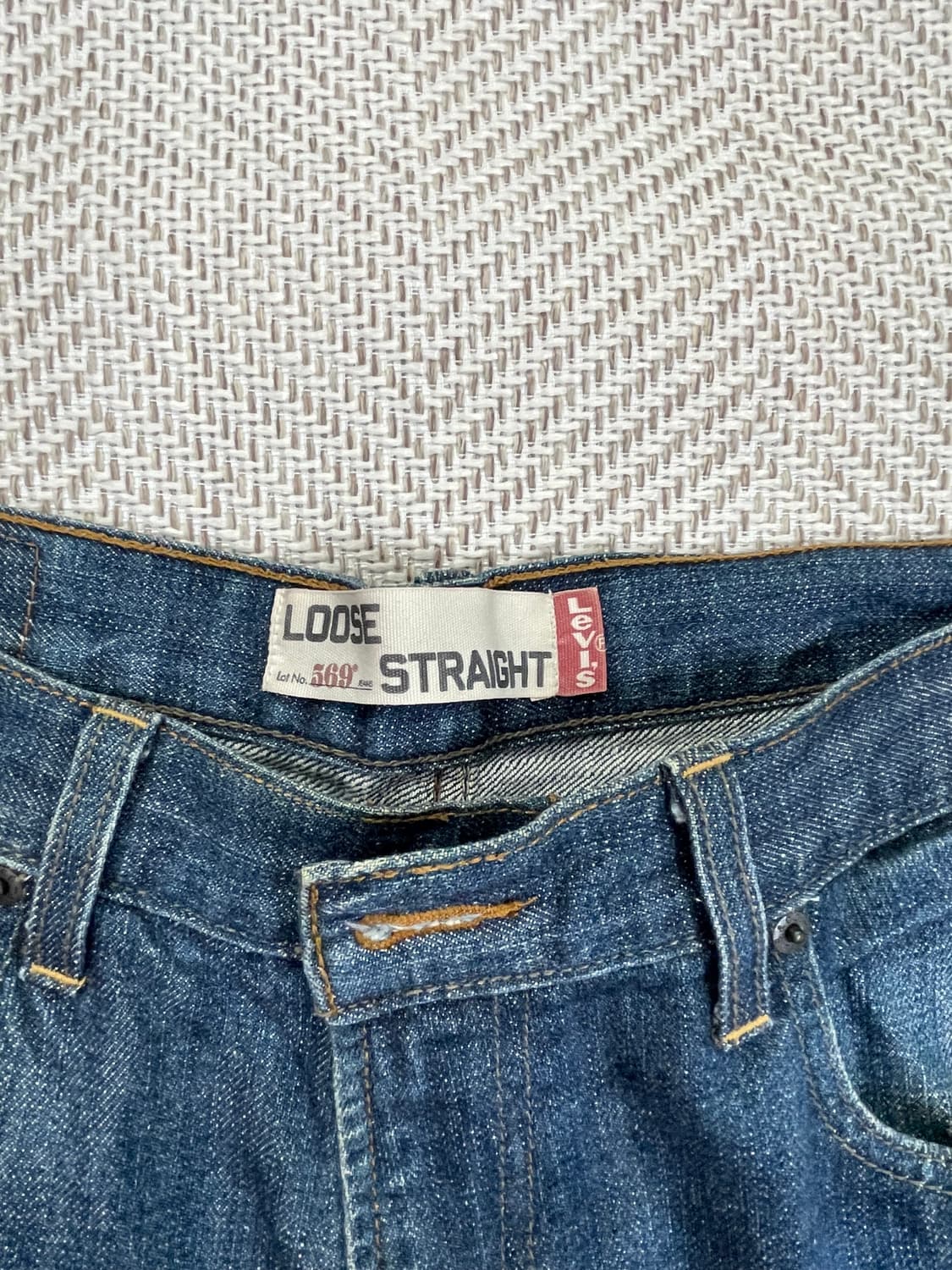 리바이스 569 데님팬츠 32x32 루즈 스트레이트 상품이미지3