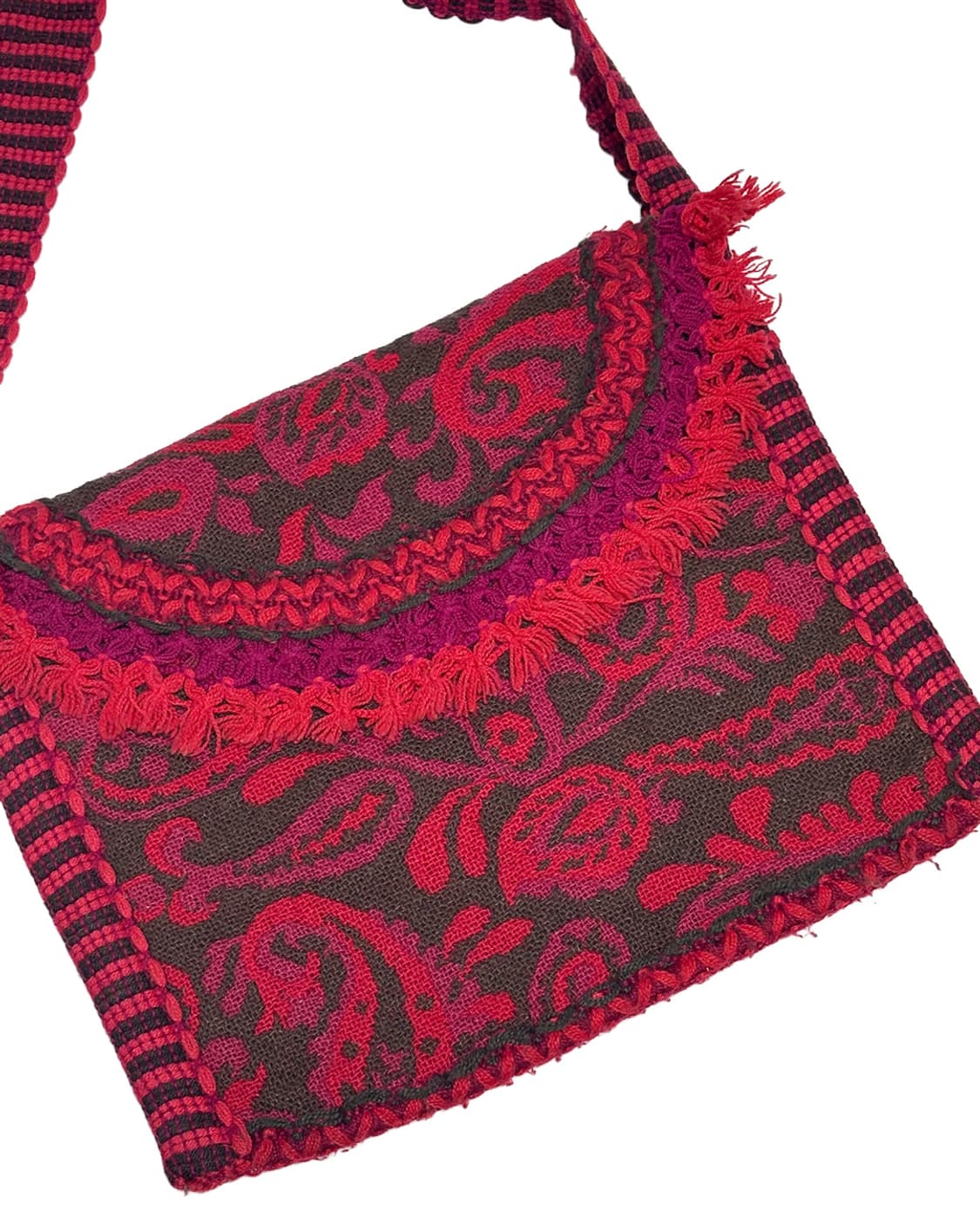 몽골리아 자카드 에스닉 백 상품이미지3