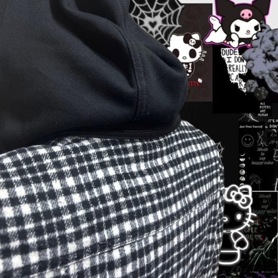 Algonquins fur ear check 2way coat & jk  상품이미지3