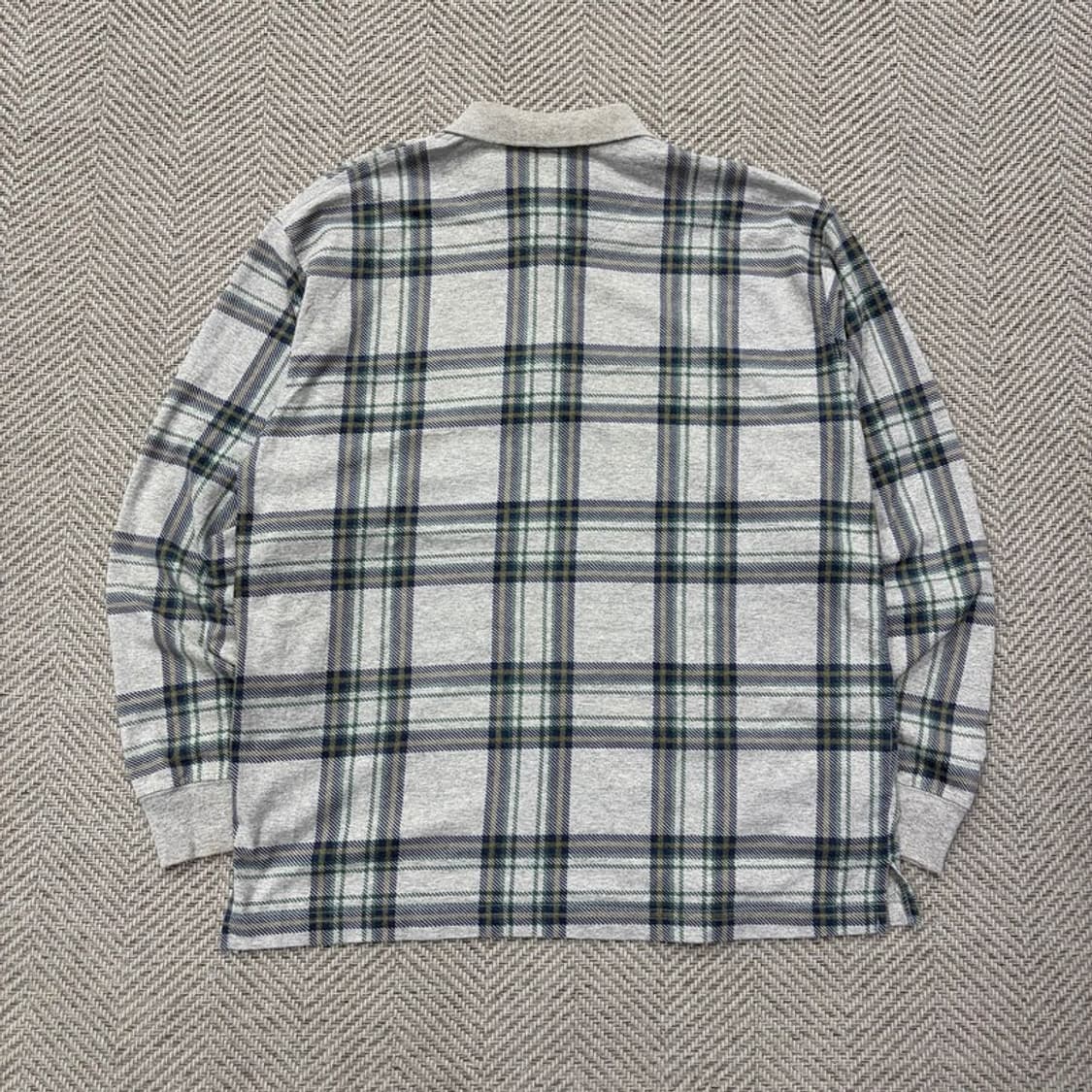 반휴젠 체크 카라 티셔츠 v2202 상품이미지2