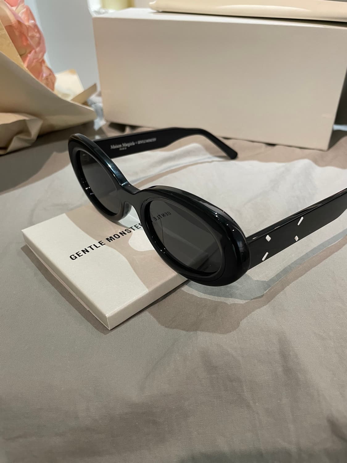 젠틀 몬스터 x 메종 마르지엘라 MM206 블랙 그레이 상품이미지1