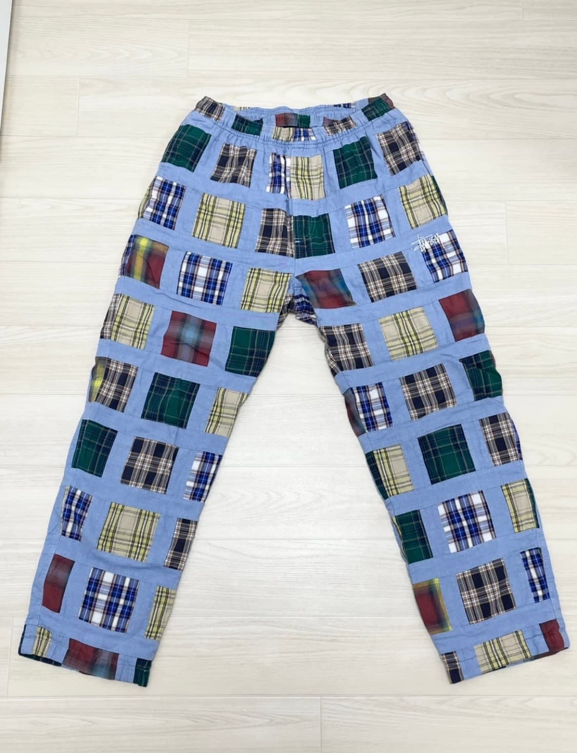 스투시 마드라스 패치워크 팬츠 상품이미지4