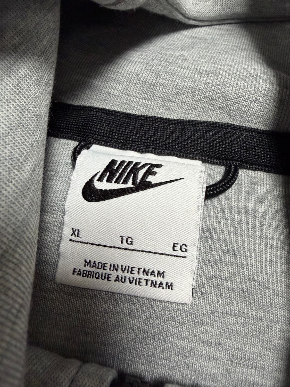 남성 나이키 테크팩 회색 세트 테크팩 상의XL,하의 L 상품이미지3
