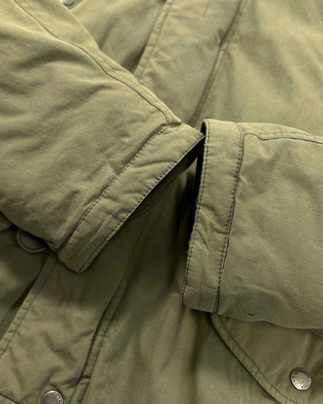 XTONZ 엑스톤즈 테스트 파일럿 헤비 파카 야상  상품이미지5