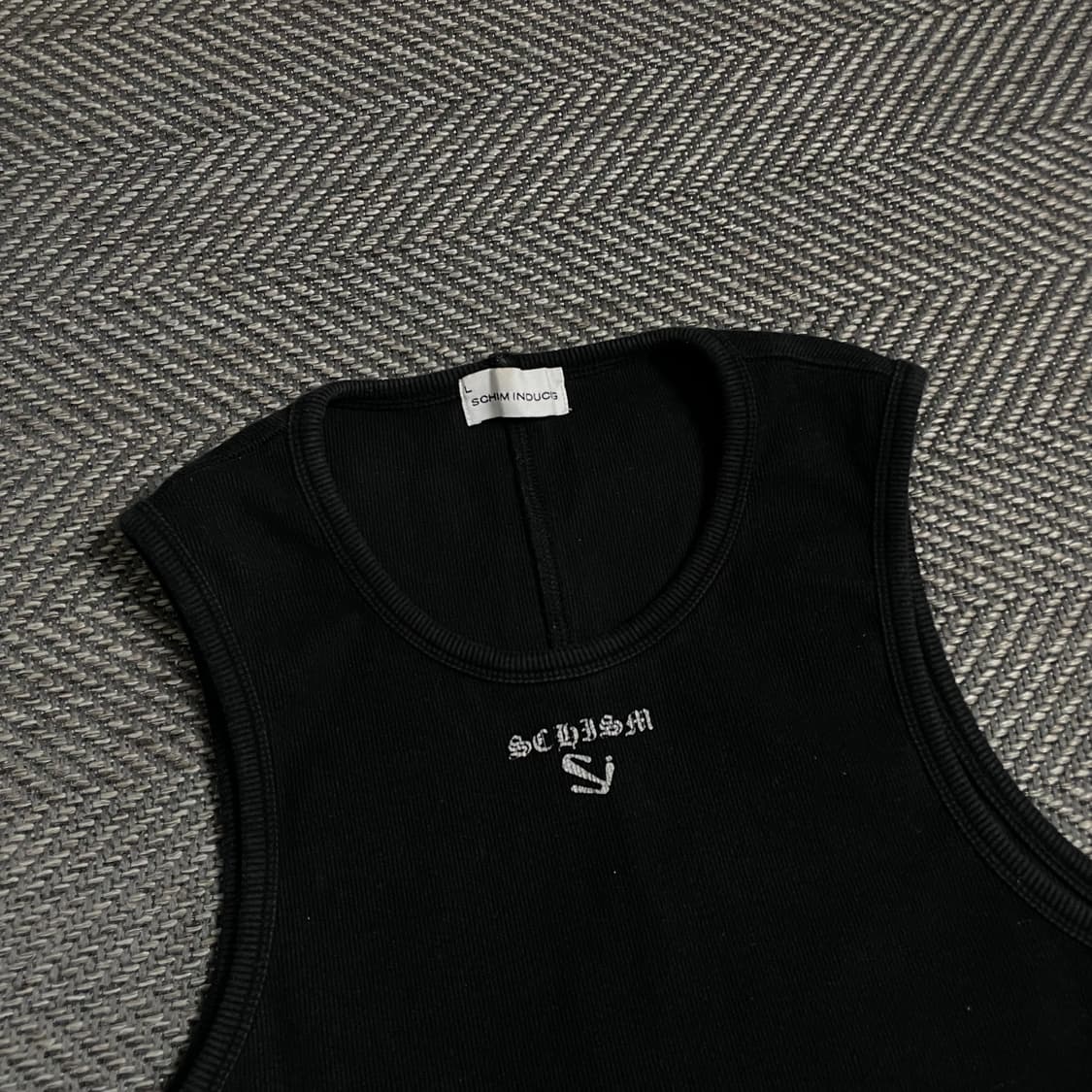 스키즘 인듀싱 로고 디테일 머슬 탑 슬리브리스o 4851 상품이미지3