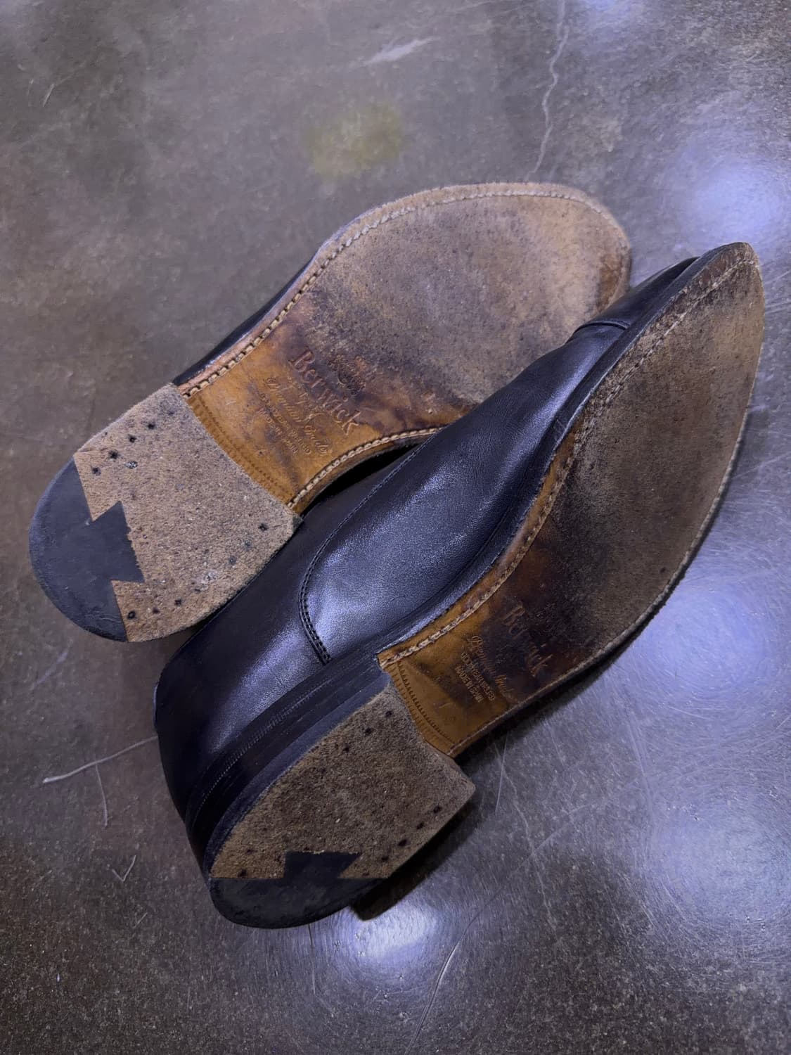 버윅 4311 옥스포드 슈즈 구두 블랙 7 상품이미지9