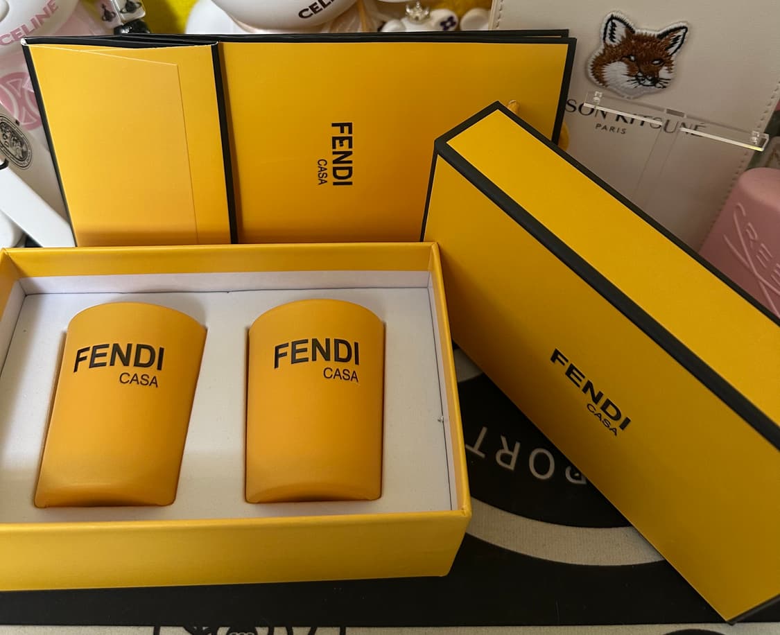 펜디 카사 캔들 홀더 세트 오렌지 상품이미지1