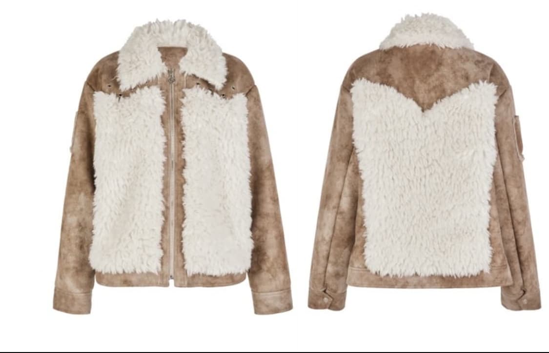 세릭 무스탕 퍼자켓  상품이미지2