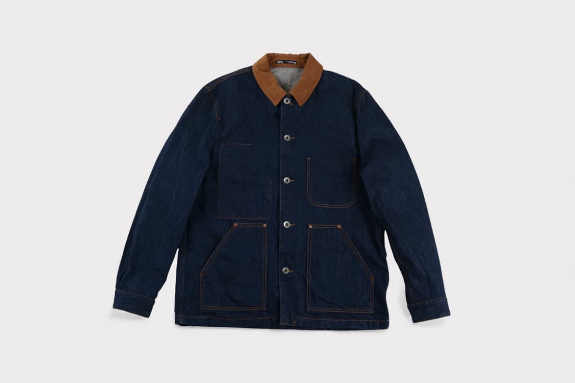 [L] 자라 데님 초어자켓 상품이미지1