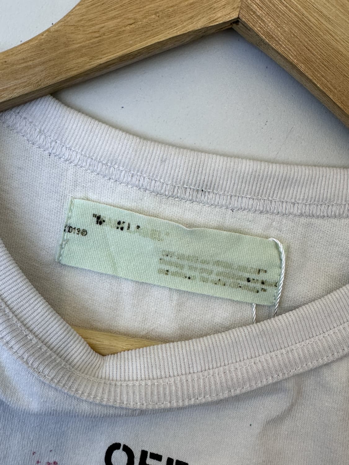 오프화이트 갤럭시 페인티드 애로우 롱슬리브 상품이미지6