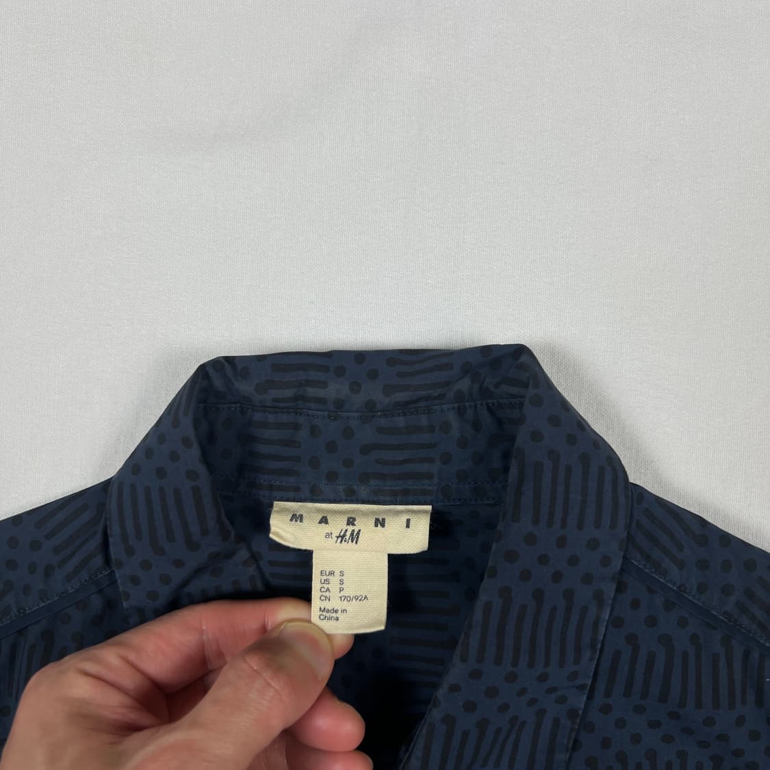 h&m x 마르니 marni 패턴 반팔 셔츠 남방 상품이미지8