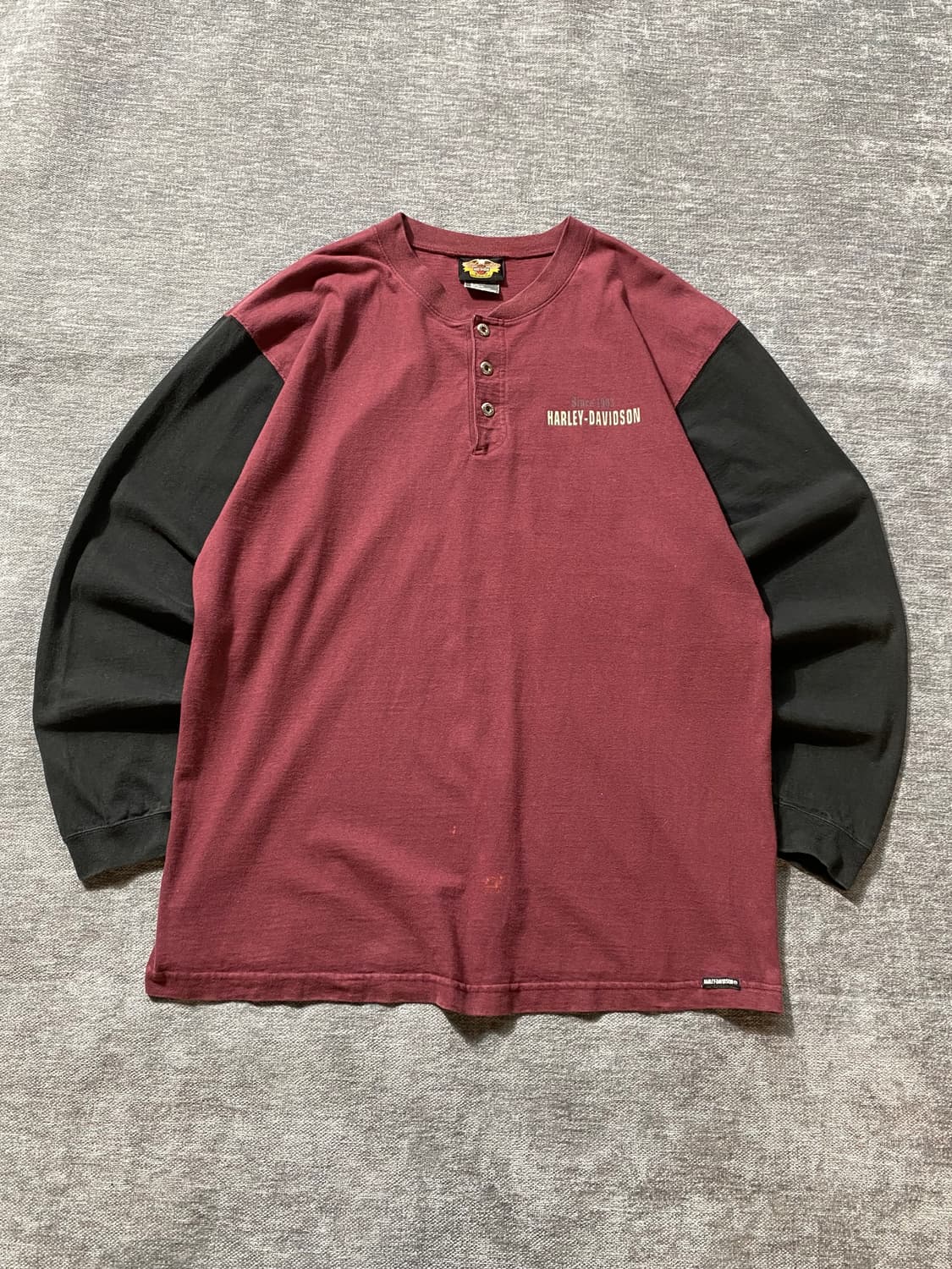 [XL] Harley Davidson 할리데이비슨 헨리넥 롱슬리브 상품이미지3