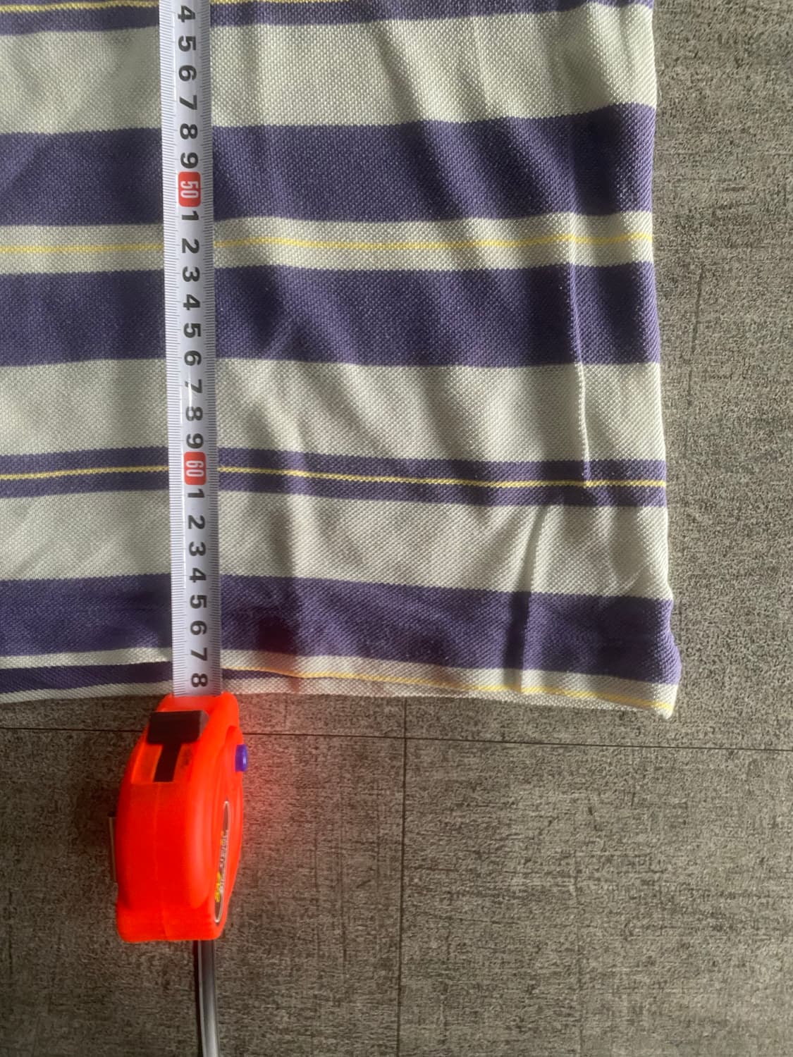 크로커다일 올드스쿨아메카지 혁오풍 스트라이프 반팔카라티셔츠 상품이미지3