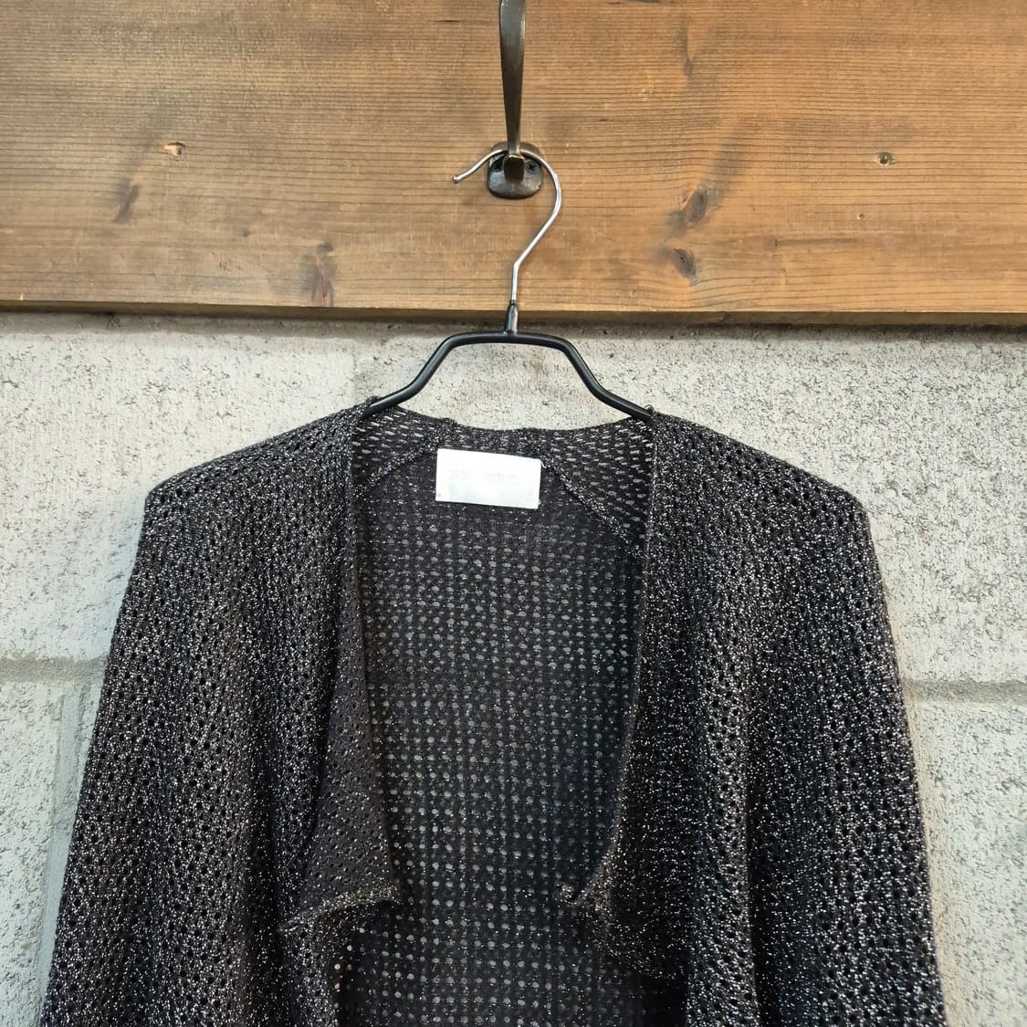 쟈딕앤볼테르 다프네 메탈릭 오픈 프런트 가디건 상품이미지2