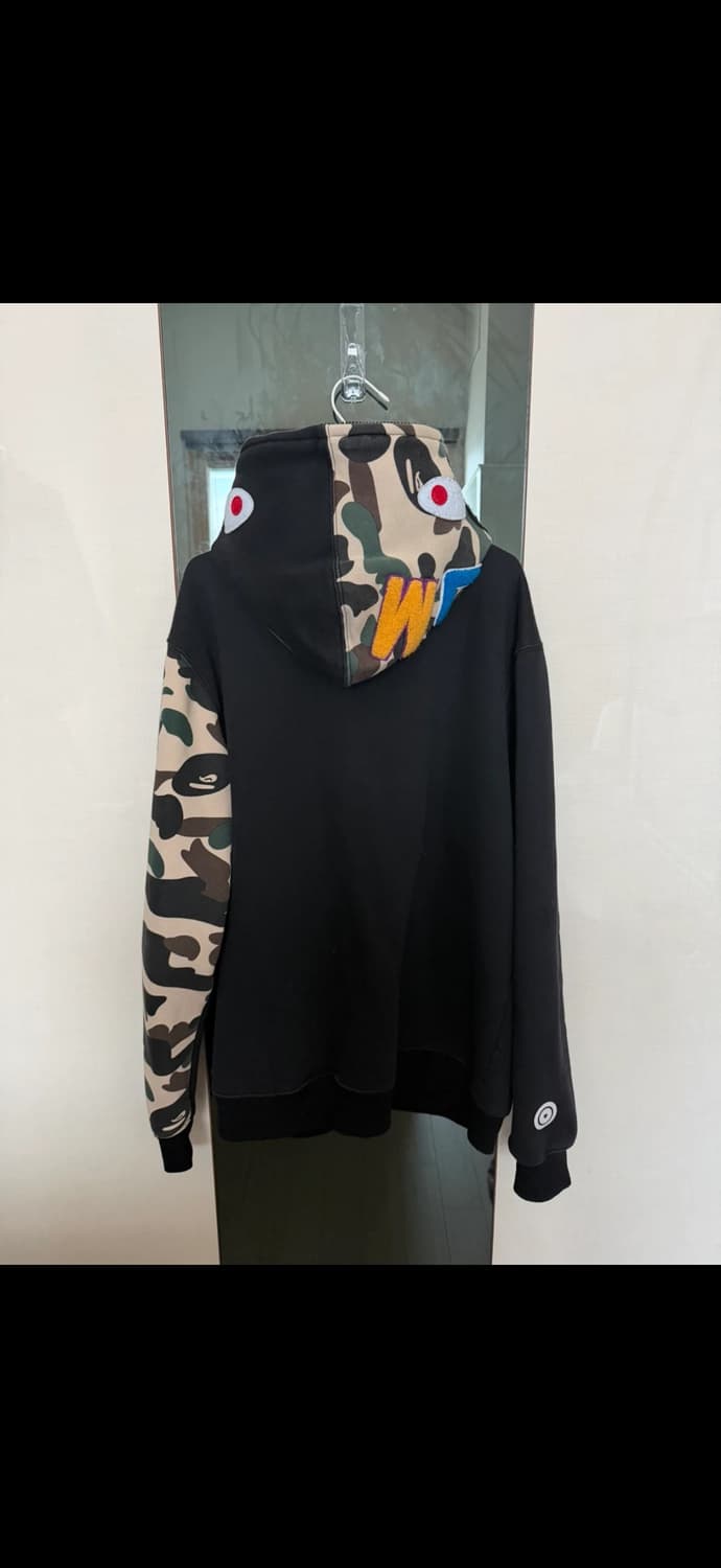 Bape 베이프 카모 후드집업 L 상품이미지5