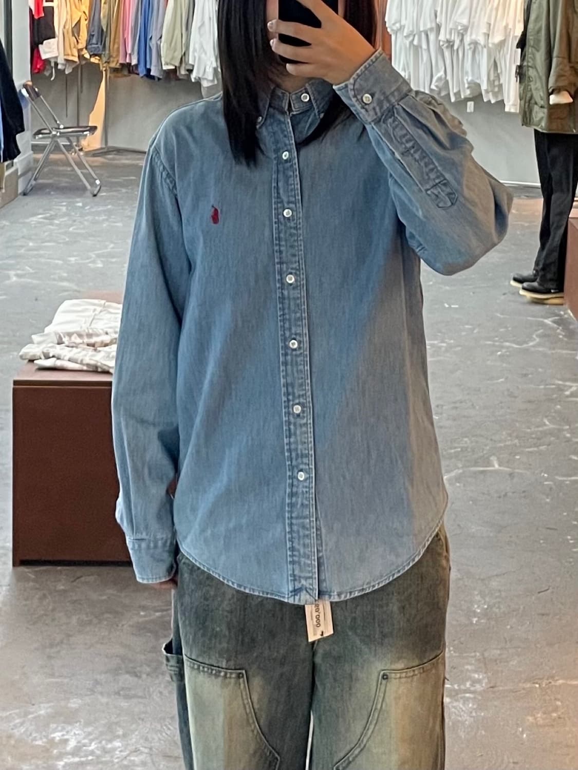 폴로 랄프로렌 레드포니 데님셔츠 H1508 상품이미지1