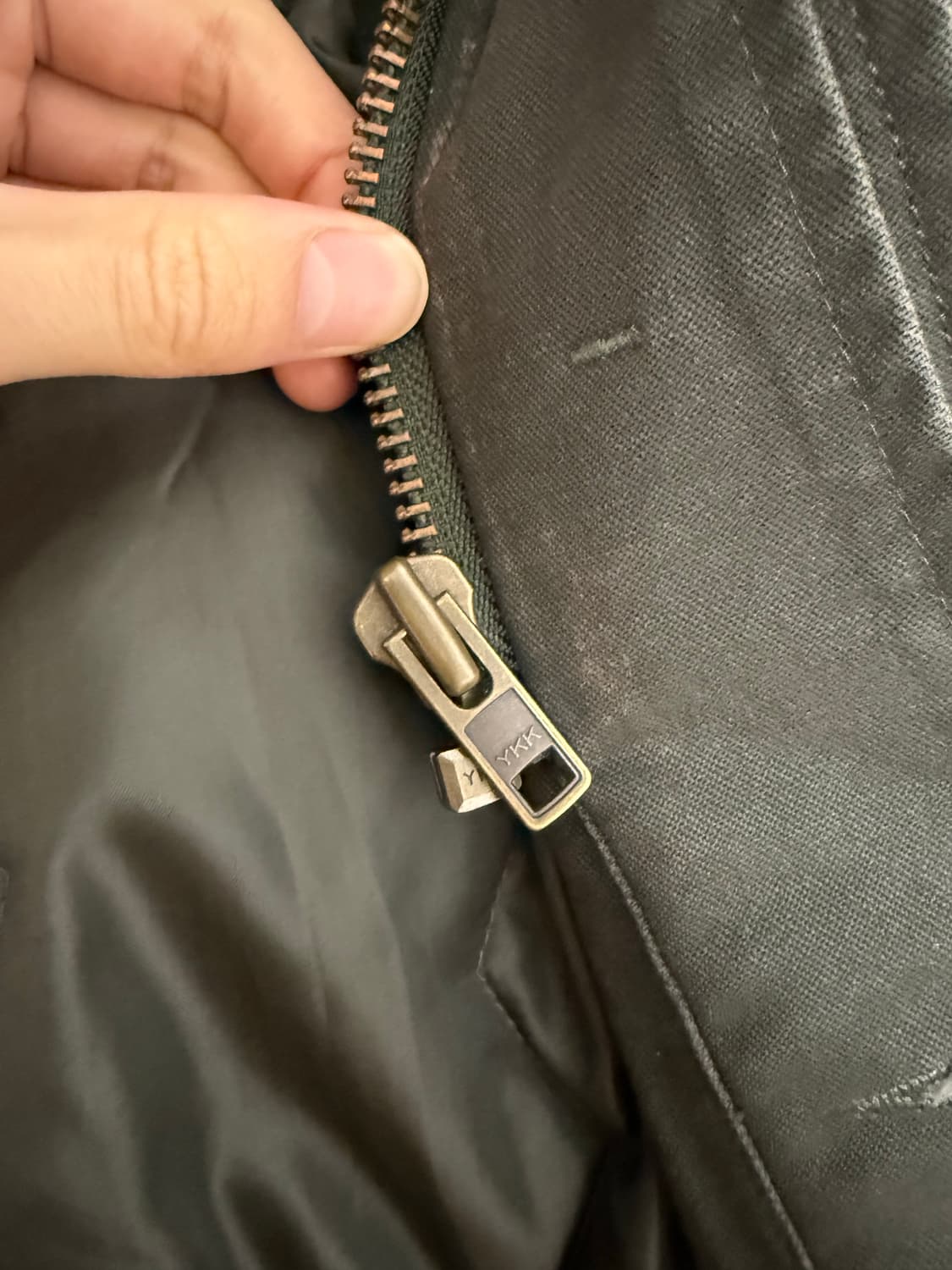 스투시 밀리터리 몰스킨 파카 L 상품이미지6